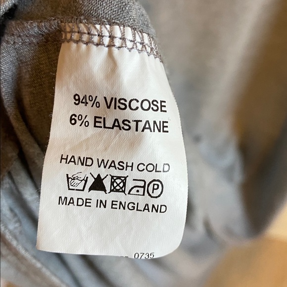 Sleeveless Gray Geannine Pollazzon Asymmetric Maxi Dress - Picture 5 of 5